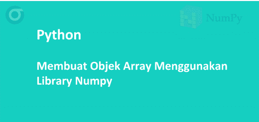 numpy array python sainsdata.id