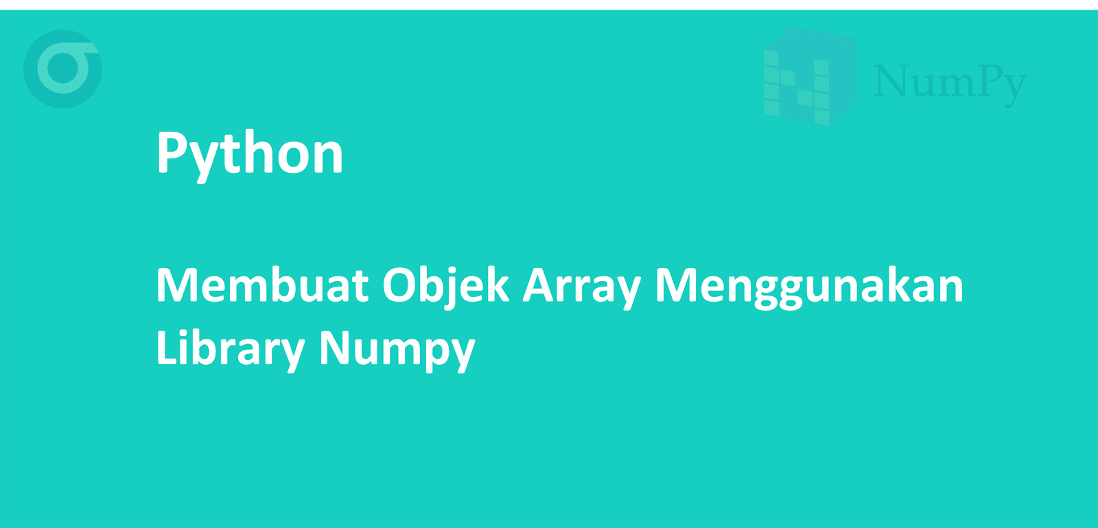 numpy array python sainsdata.id