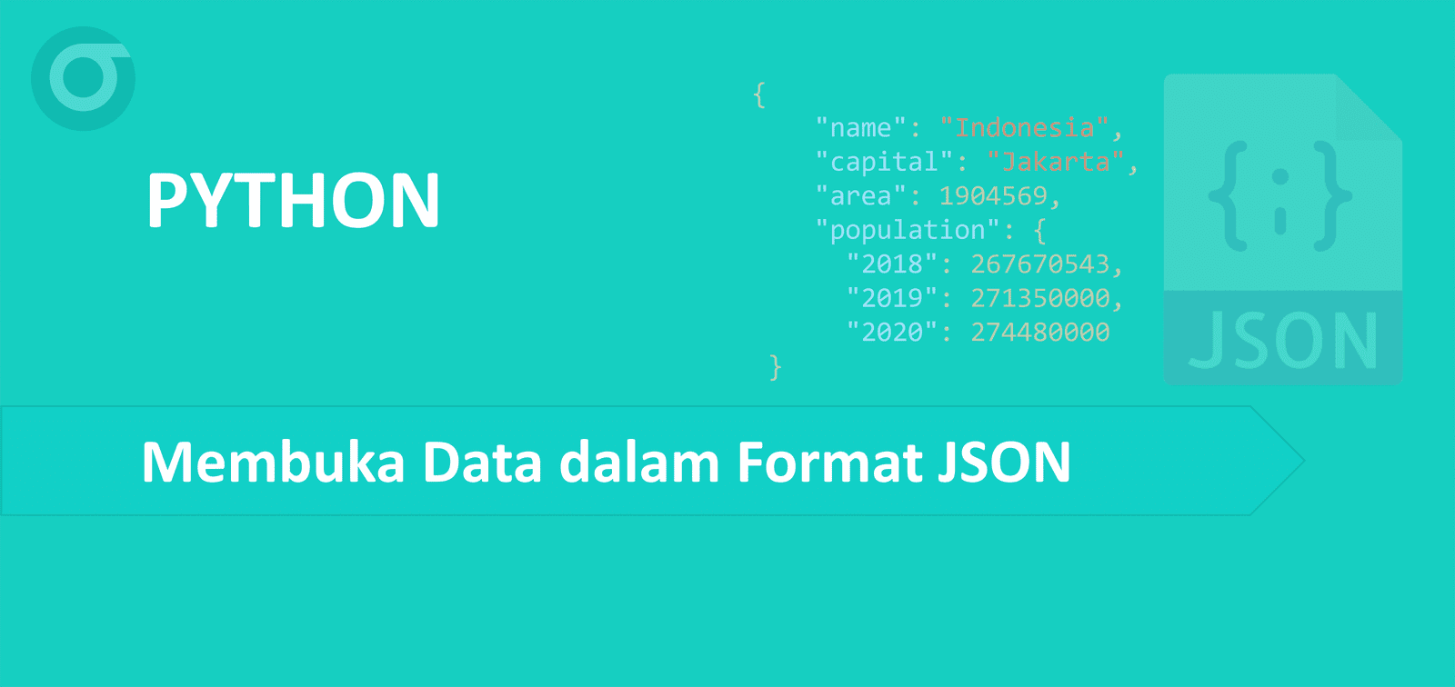 Membuka Data dalam format JSON dengan Python