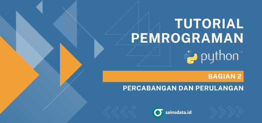 Python Tutorial percabangan dan perulangan