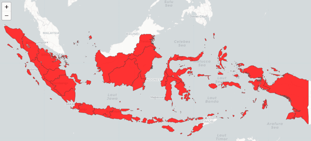 Peta Chorofleth dengan Folium Python