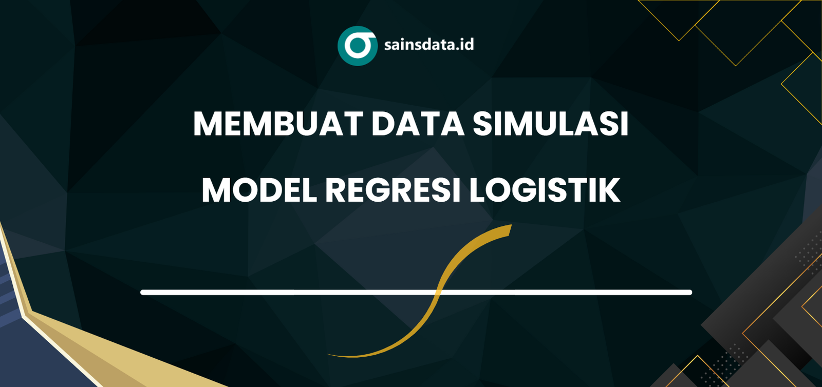 Membuat Data Simulasi Regresi Logistik R