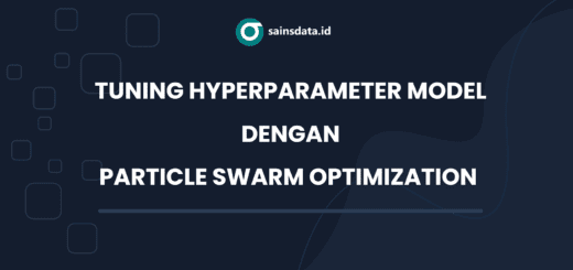 Particle Swarm Optimization (PSO) sainsdata.id