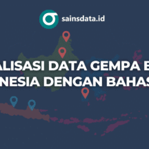 Visualisasi Data Gempa Bumi Indonesia dengan Bahasa R