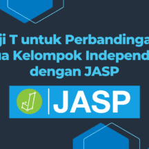 Uji T JASP