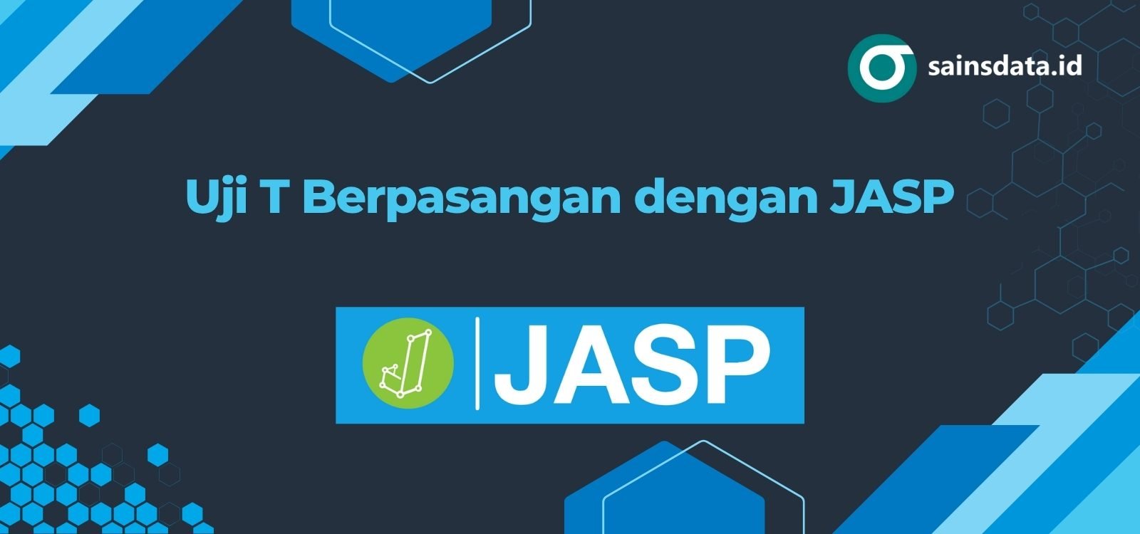 Uji T Berpasangan JASP sainsdata.id