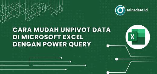 unpivot data di microsoft excel dengan power query